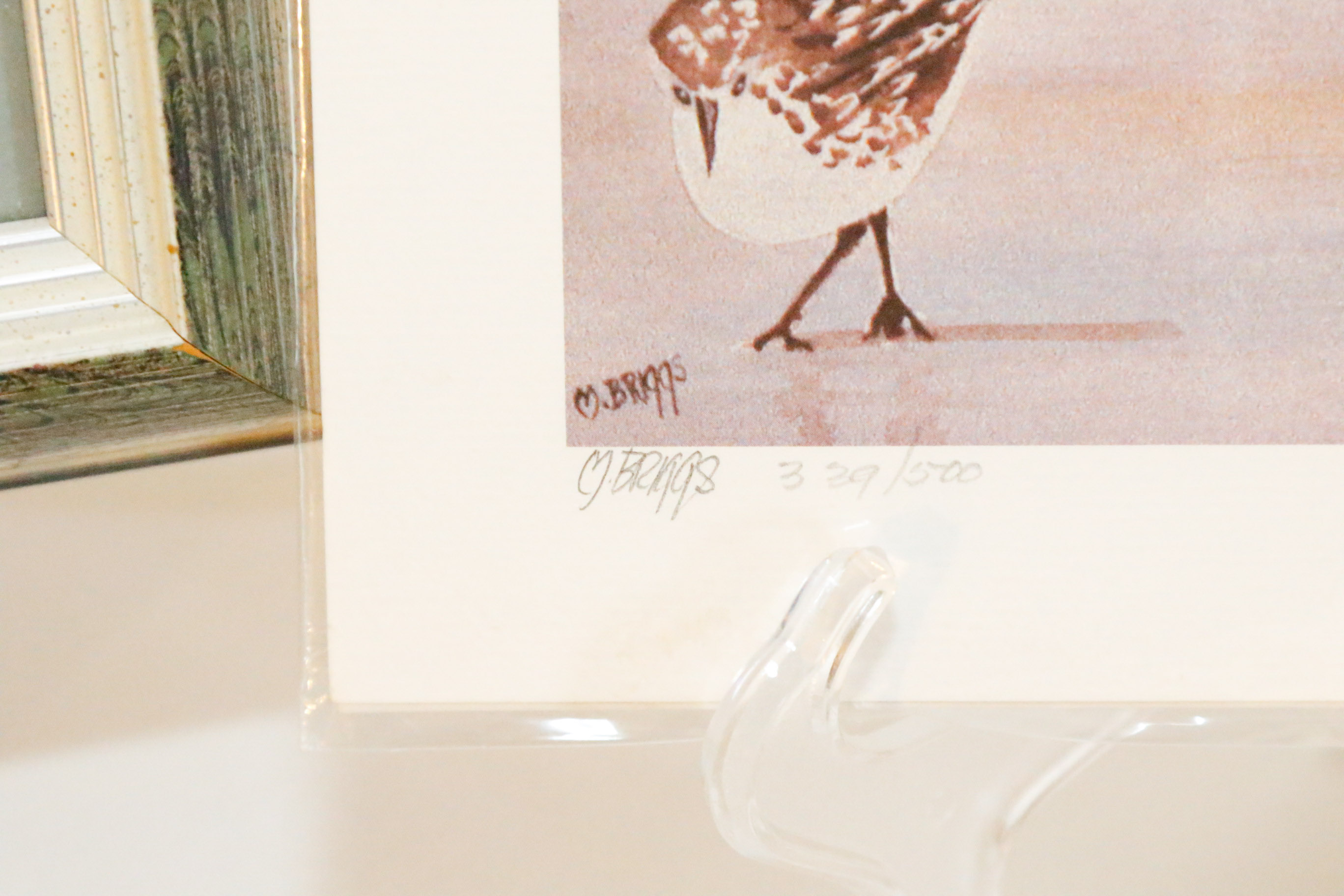 Wrobel Watercolor with Prints and Signed Book