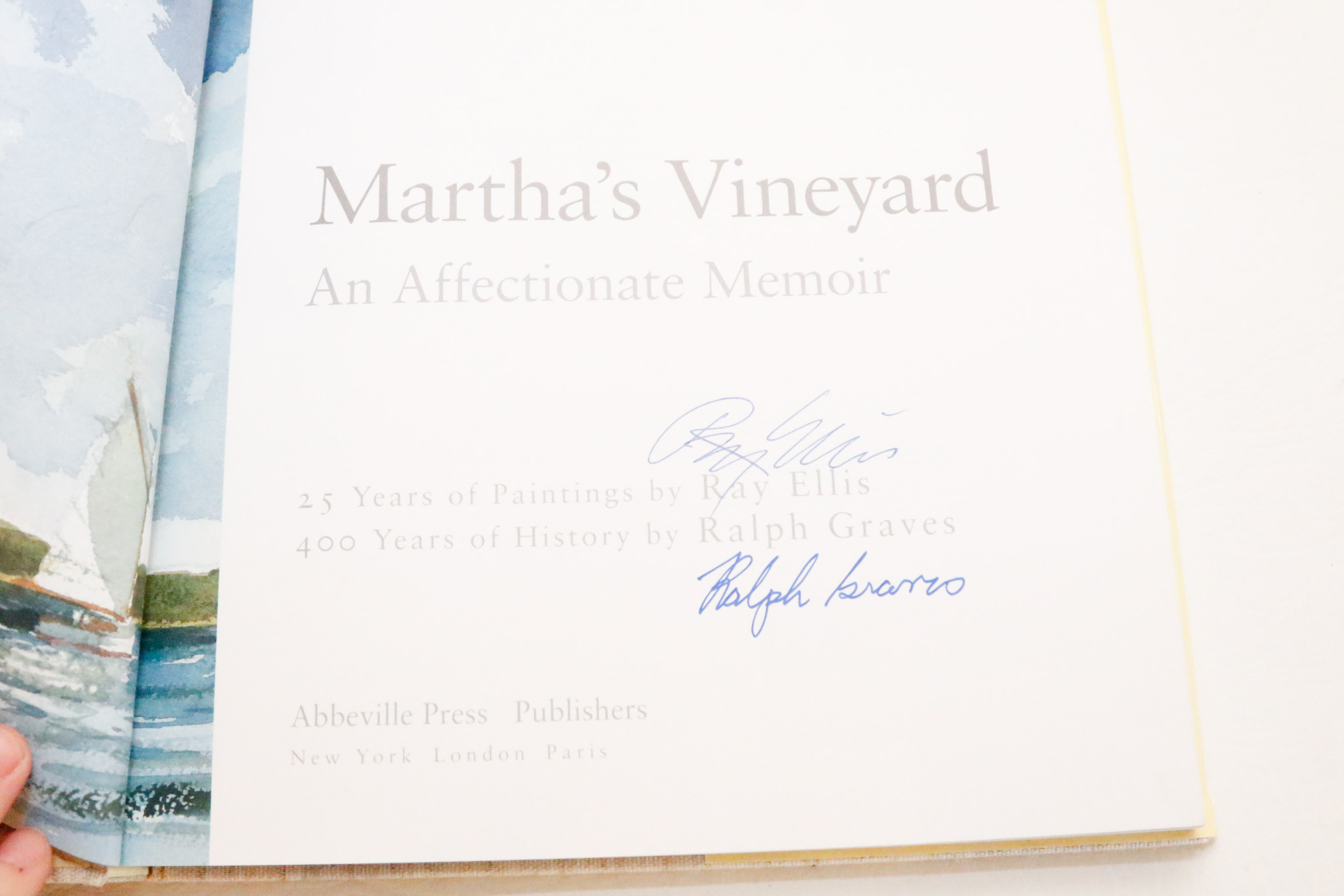 Wrobel Watercolor with Prints and Signed Book