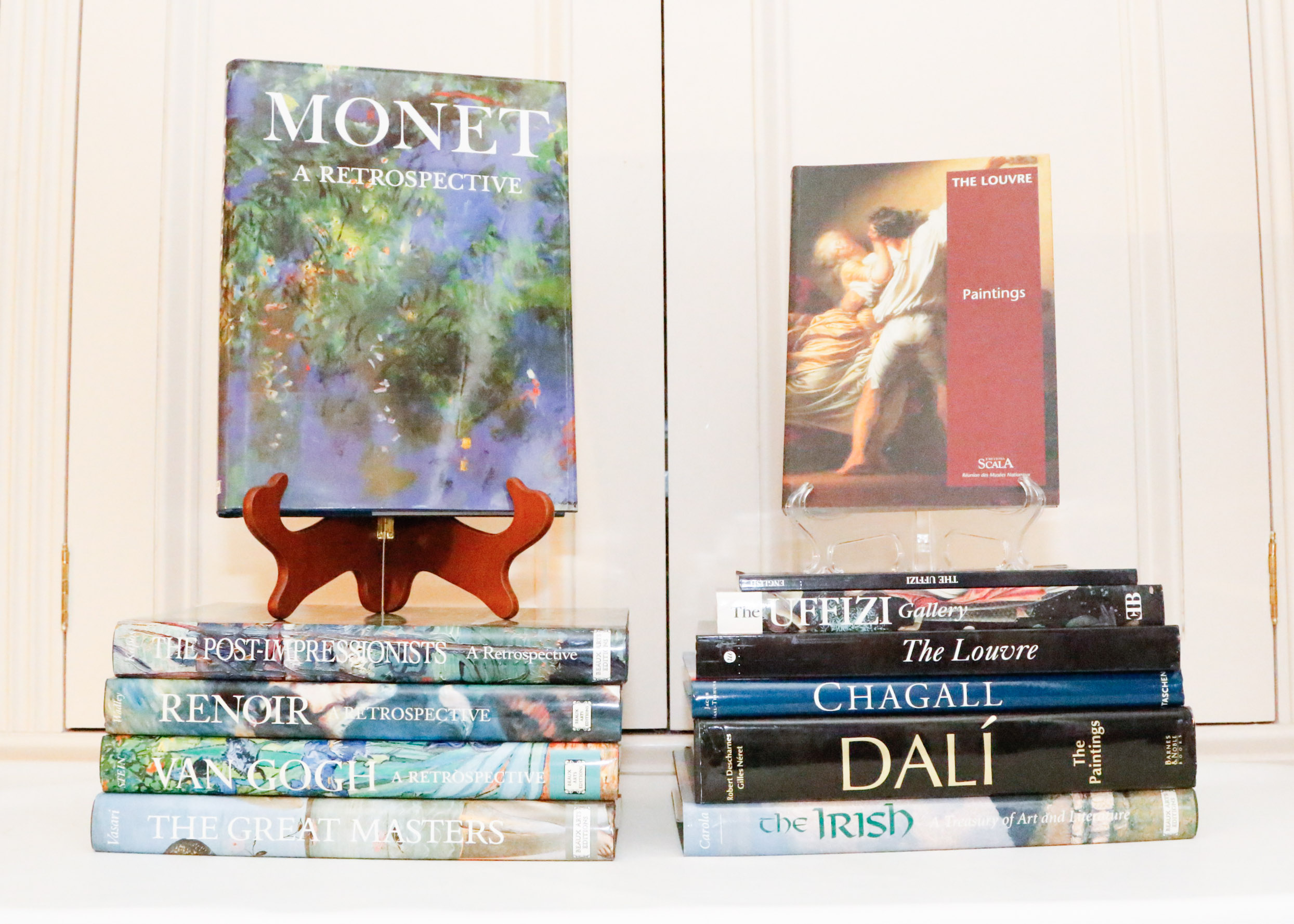 Twelve Large Format Books on Fine Art