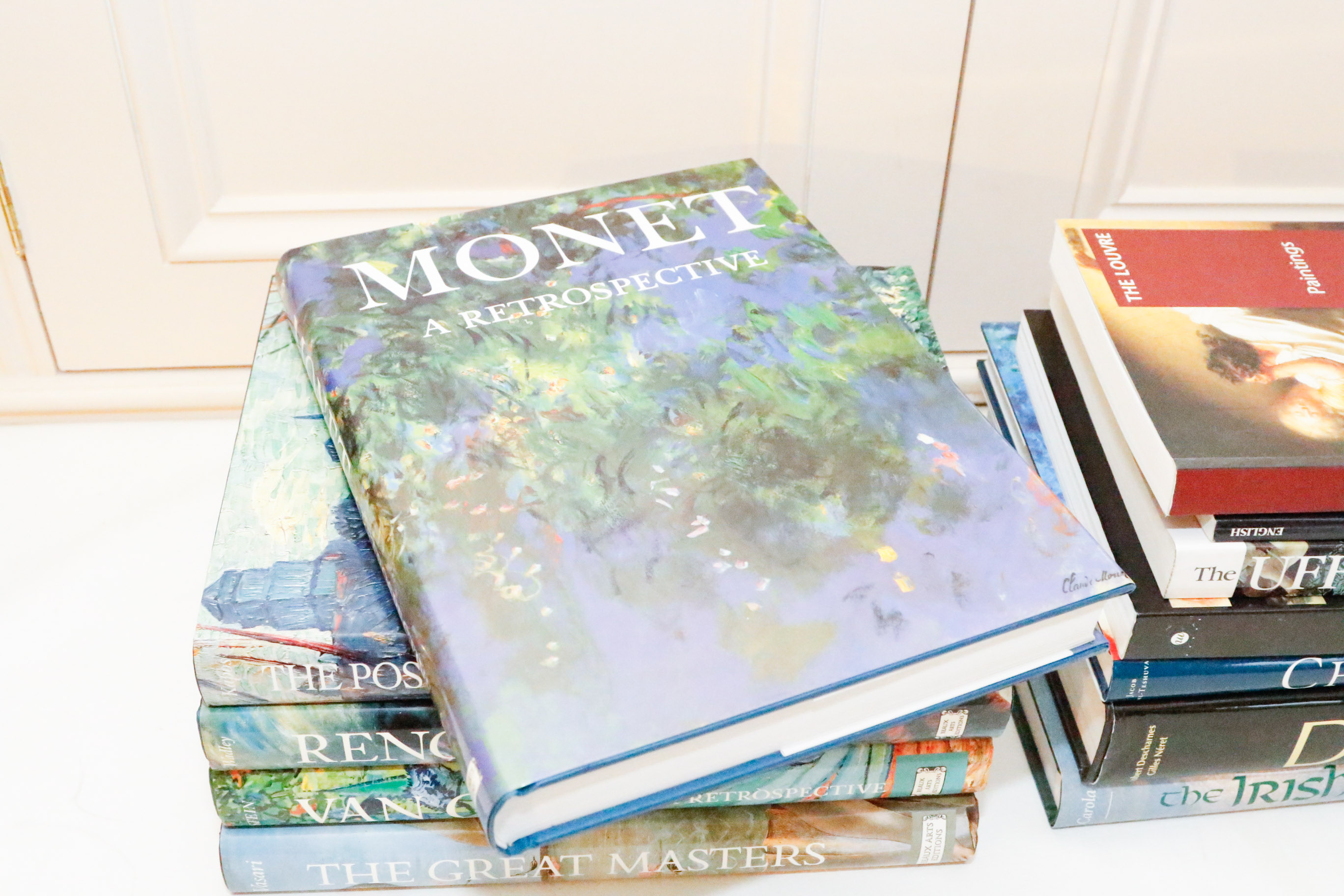 Twelve Large Format Books on Fine Art