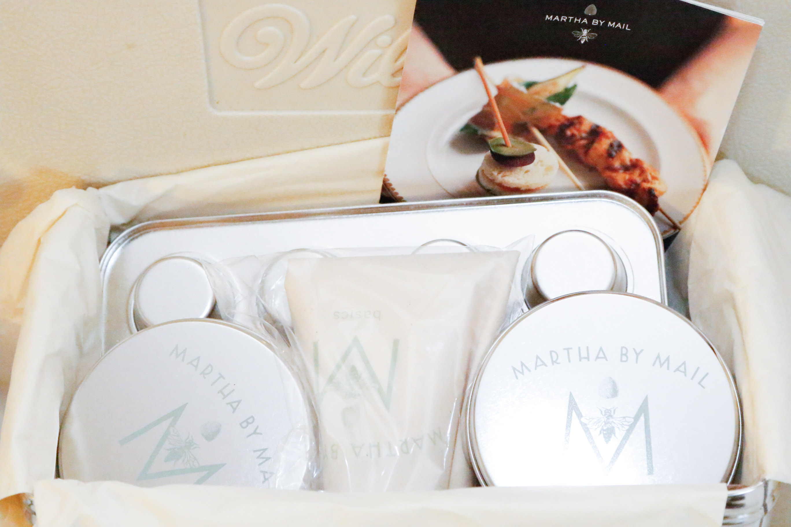 Vintage & New Bakeware with Book Signed by Martha Stewart