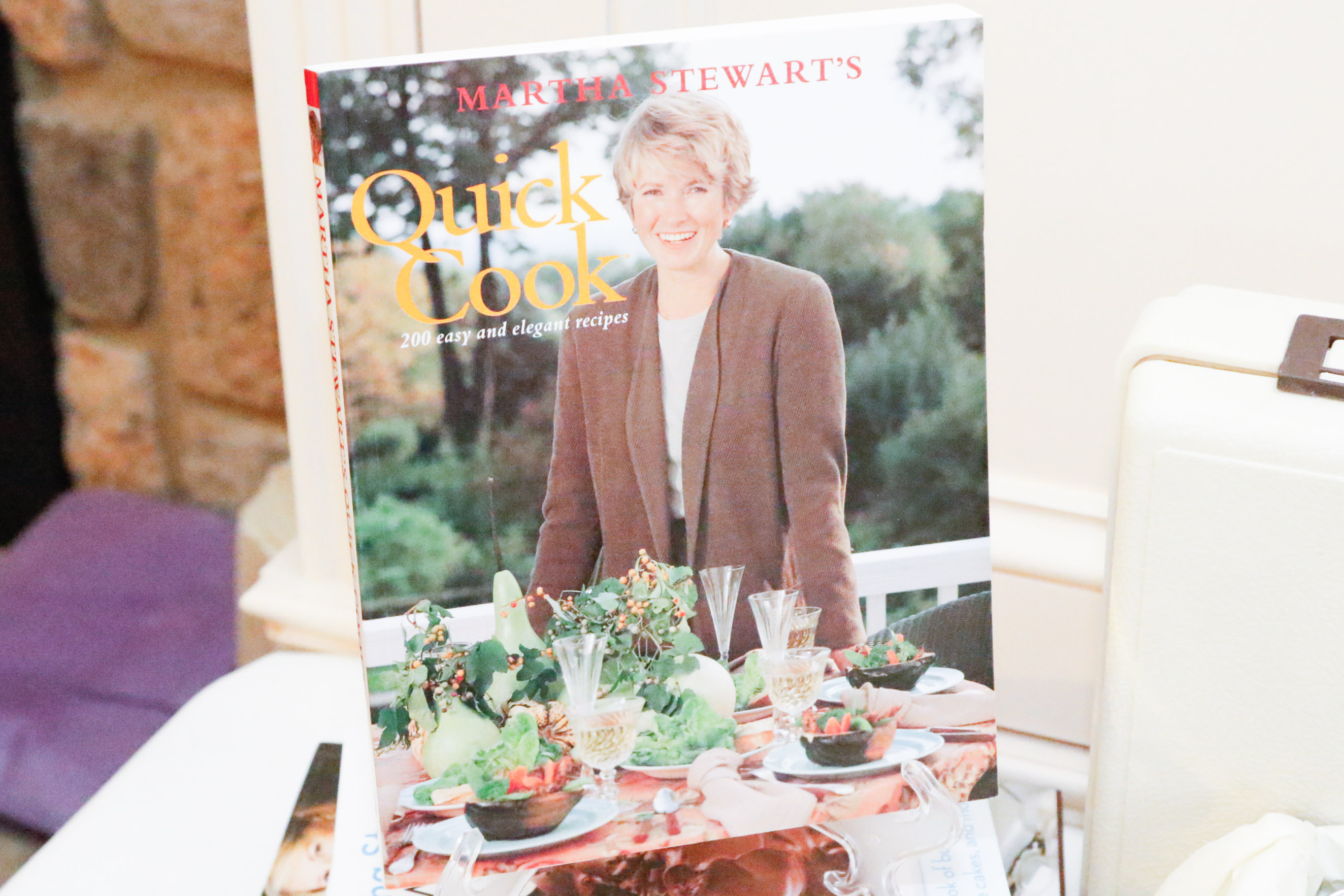 Vintage & New Bakeware with Book Signed by Martha Stewart