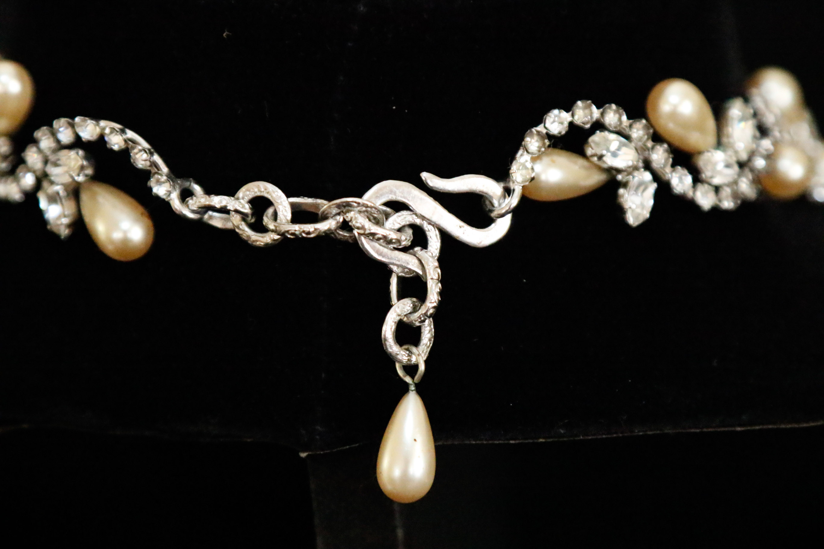 Vintage Estate Christian Dior Necklace with Earrings