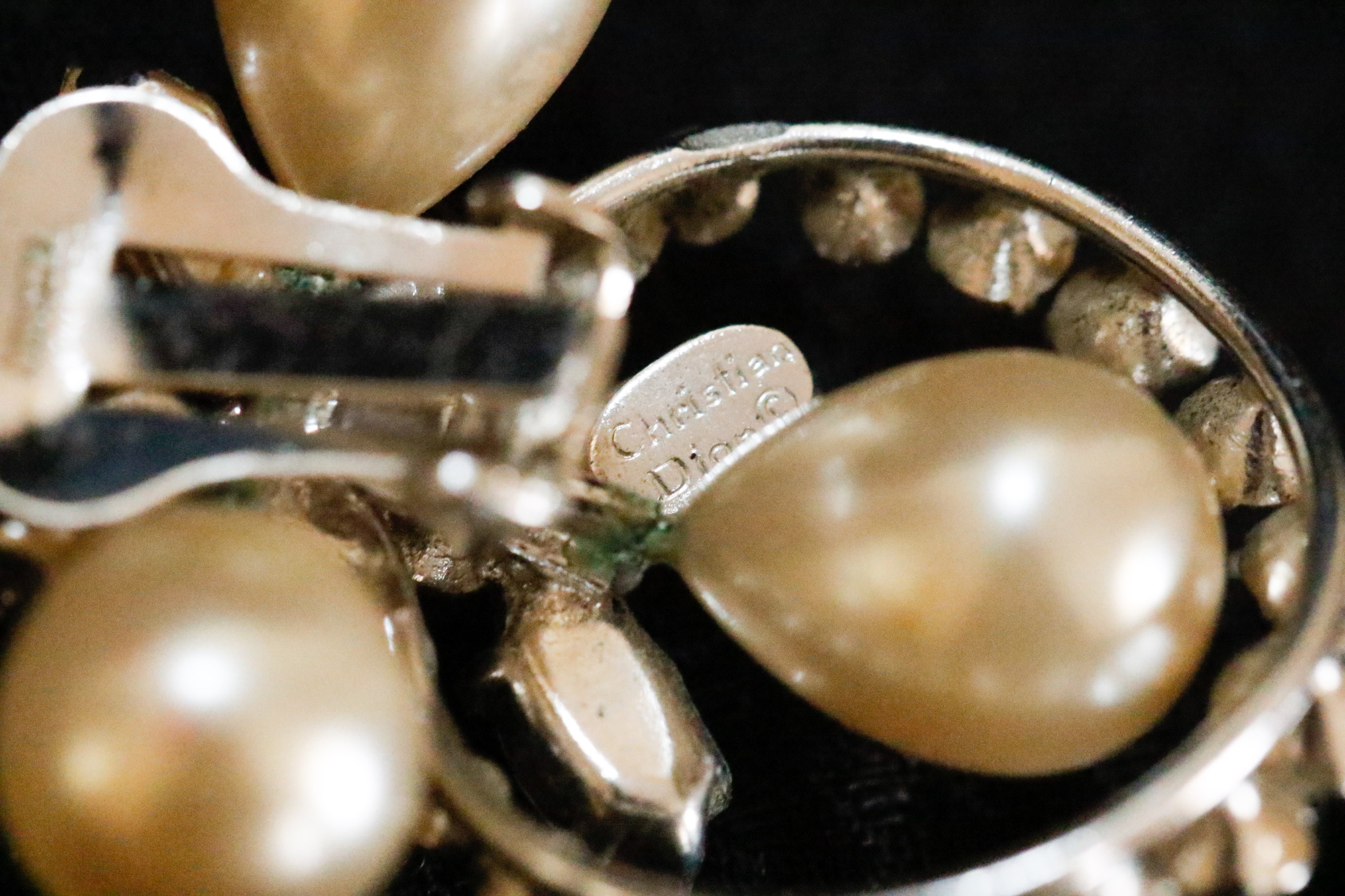 Vintage Estate Christian Dior Necklace with Earrings