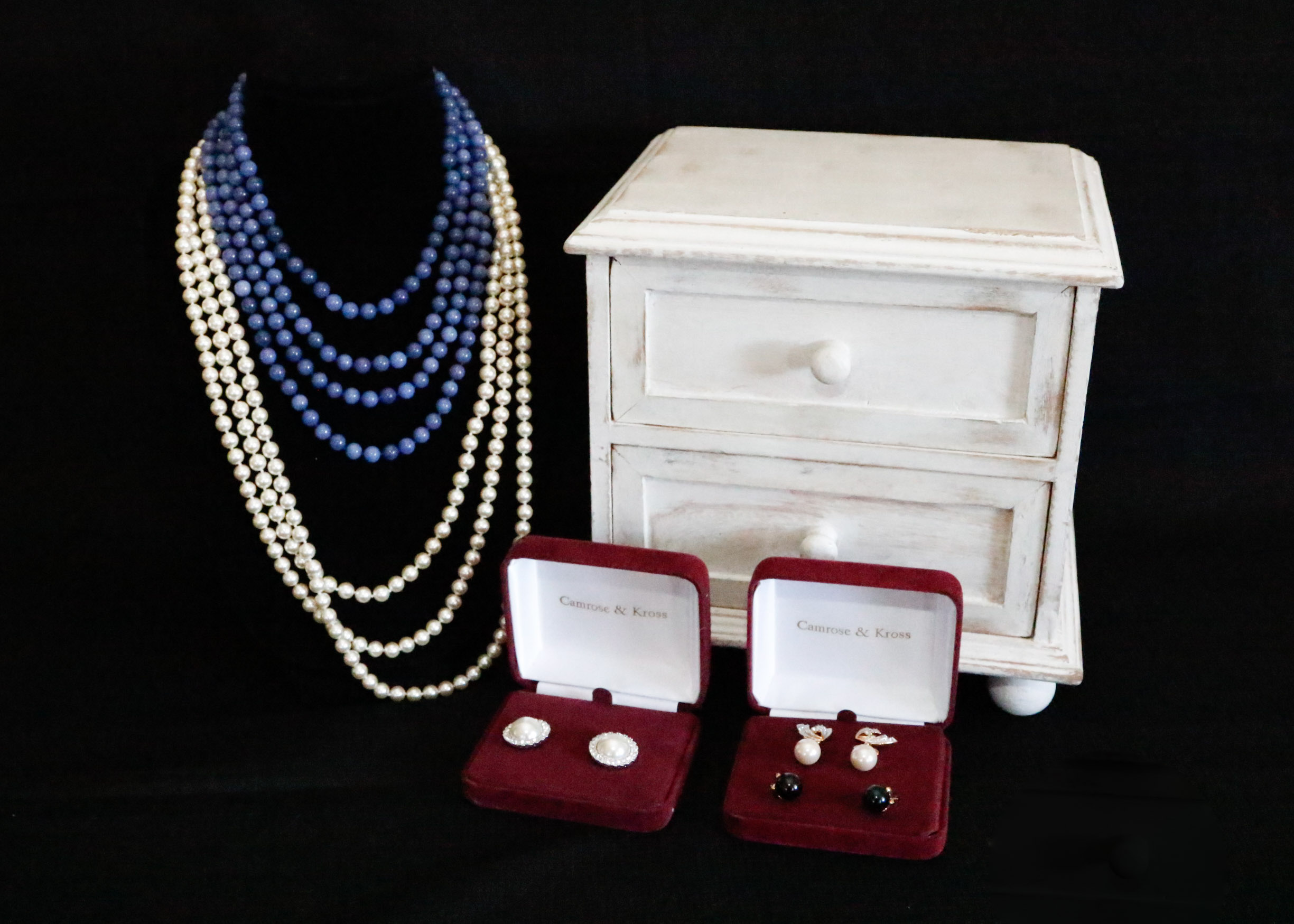 Jacqueline Kennedy Historic Jewelry Collection With Storage Box