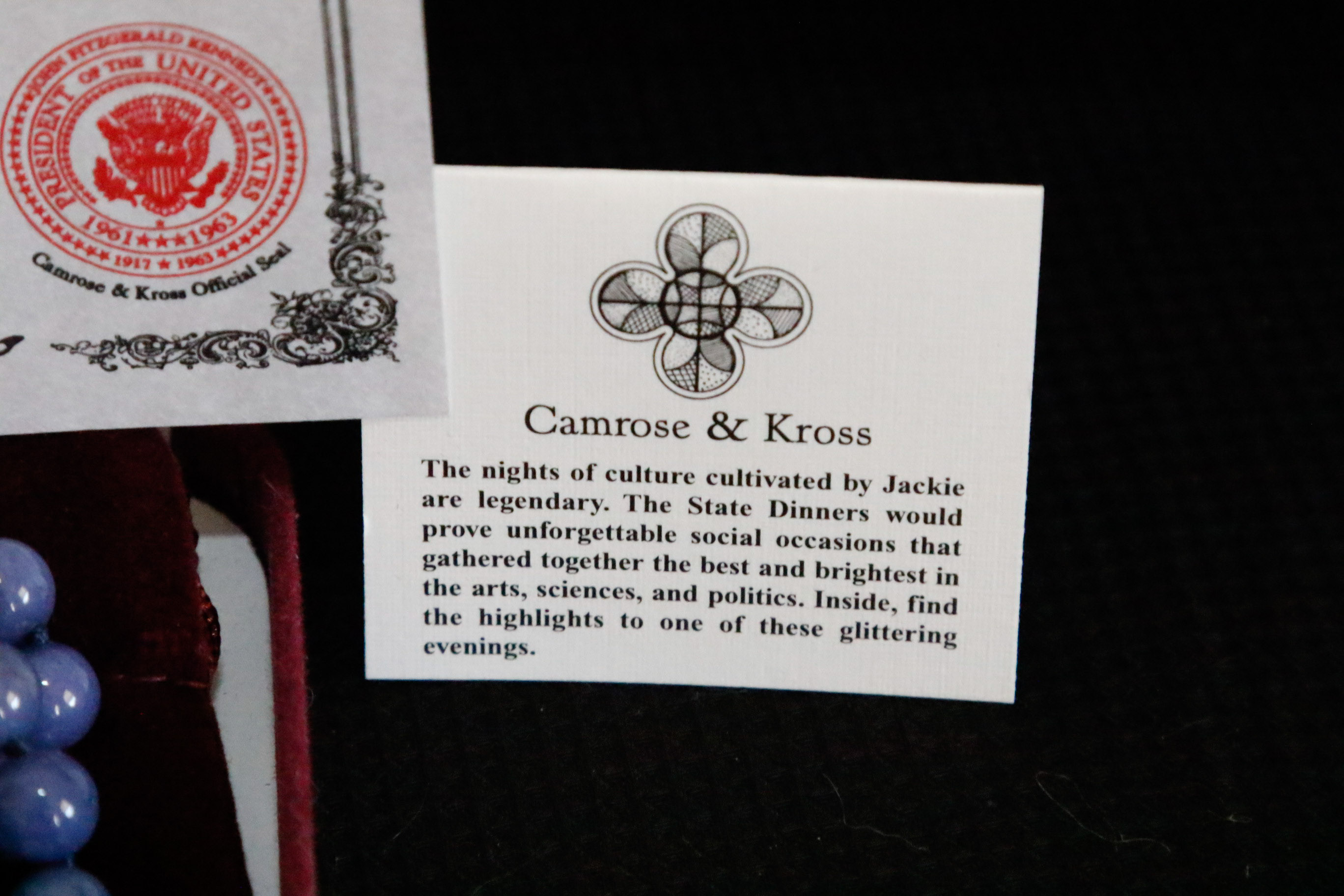 Jacqueline Kennedy Historic Jewelry Collection With Storage Box