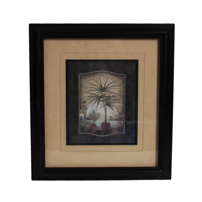 Pair of Framed Lithographs by Ruana Manning