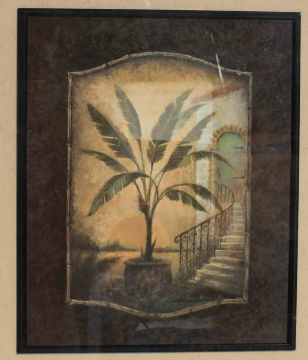 Pair of Framed Lithographs by Ruana Manning