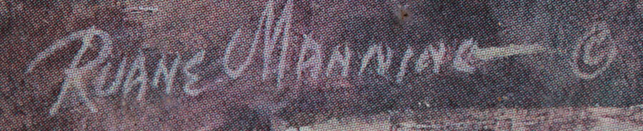 Pair of Framed Lithographs by Ruana Manning