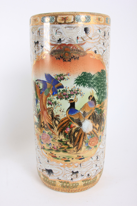 Pair of Chinese-Style Ceramic Vases