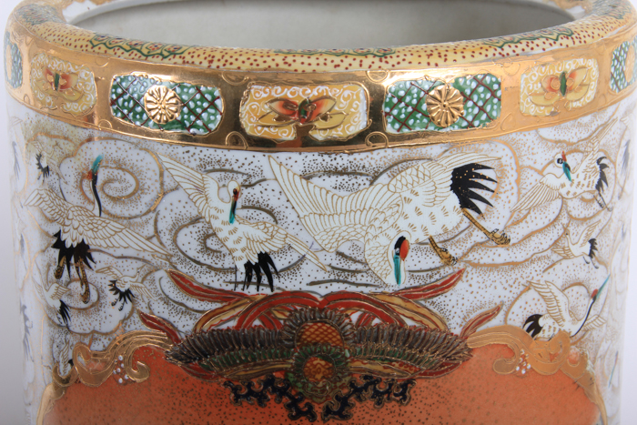 Pair of Chinese-Style Ceramic Vases