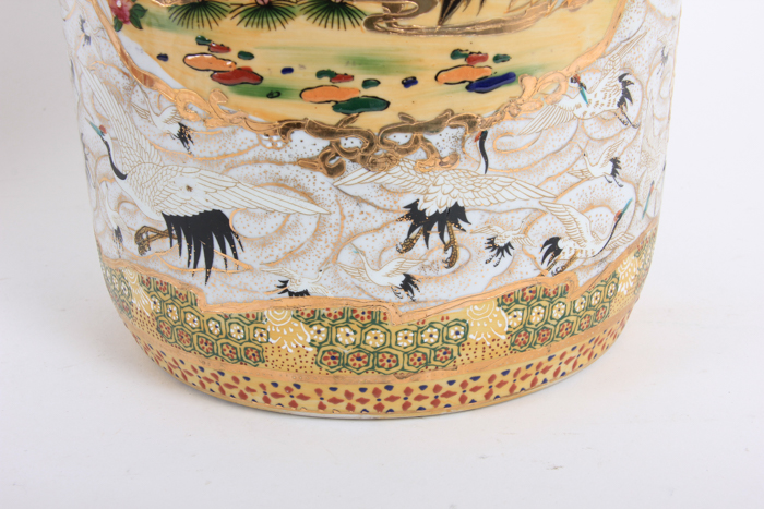 Pair of Chinese-Style Ceramic Vases