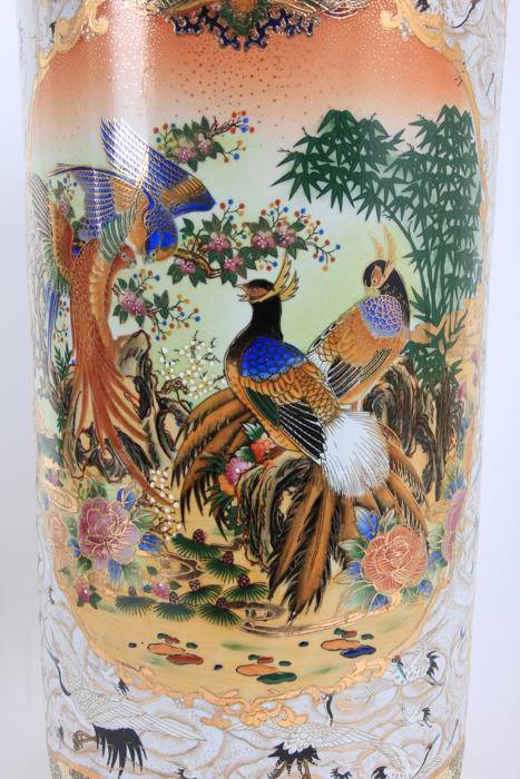 Pair of Chinese-Style Ceramic Vases