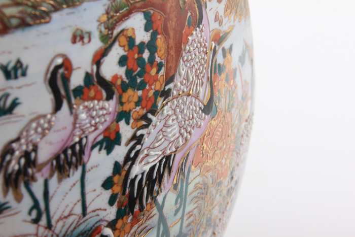 Pair of Chinese-Style Ceramic Vases