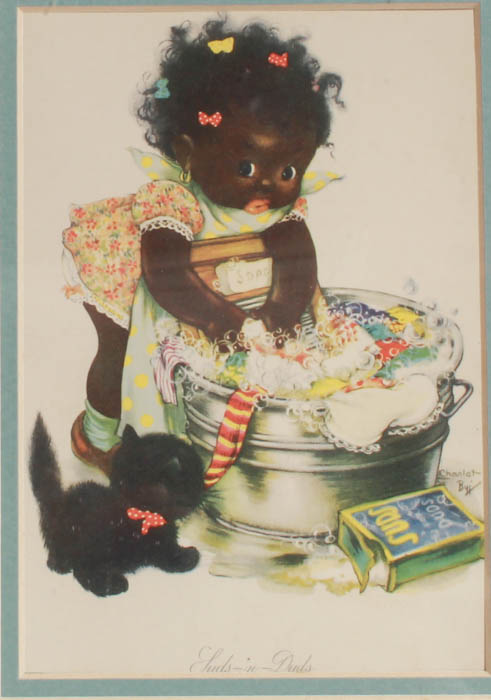 Collection of Floral and girl Lithographs