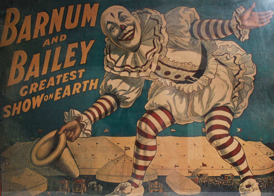 Barnum and Bailey Circus Giclee Print