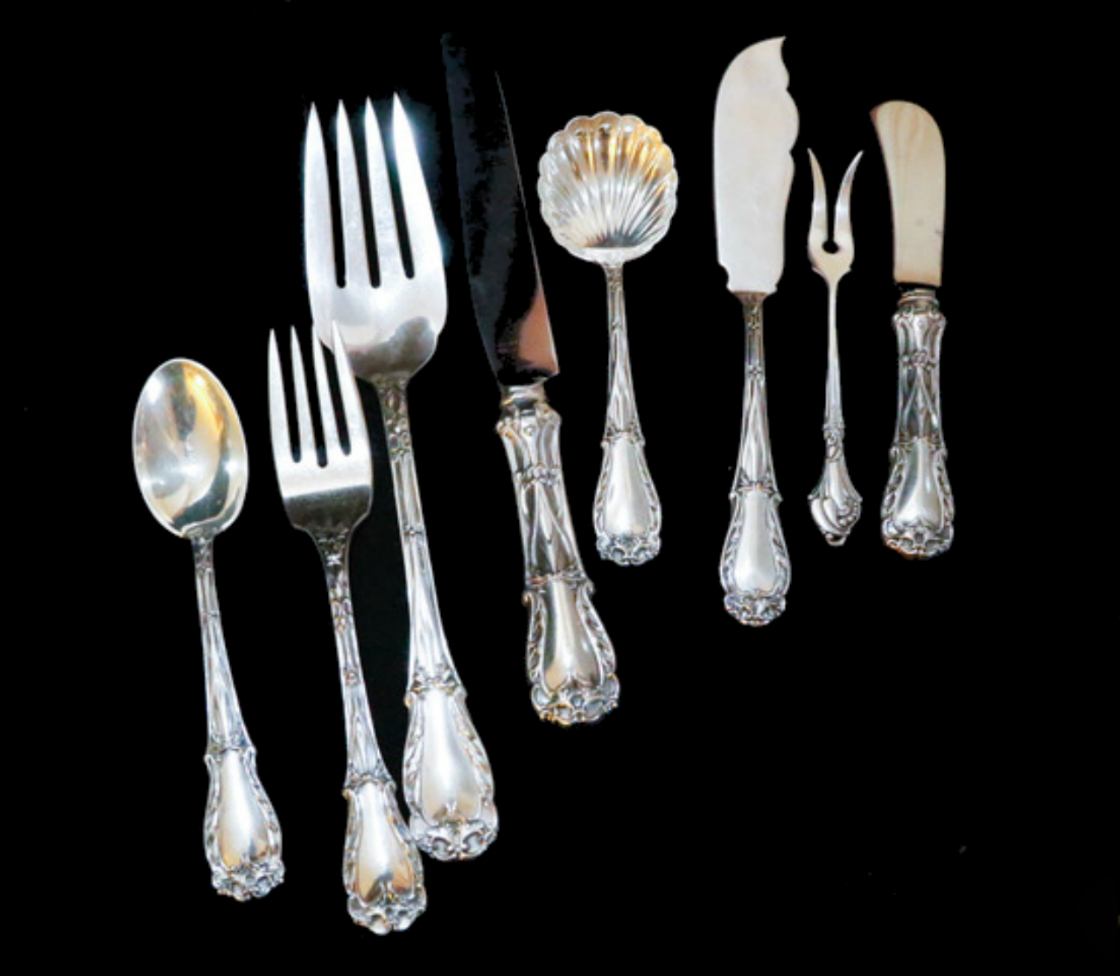S. Kirk & Son Quadrille Sterling Silver Flatware