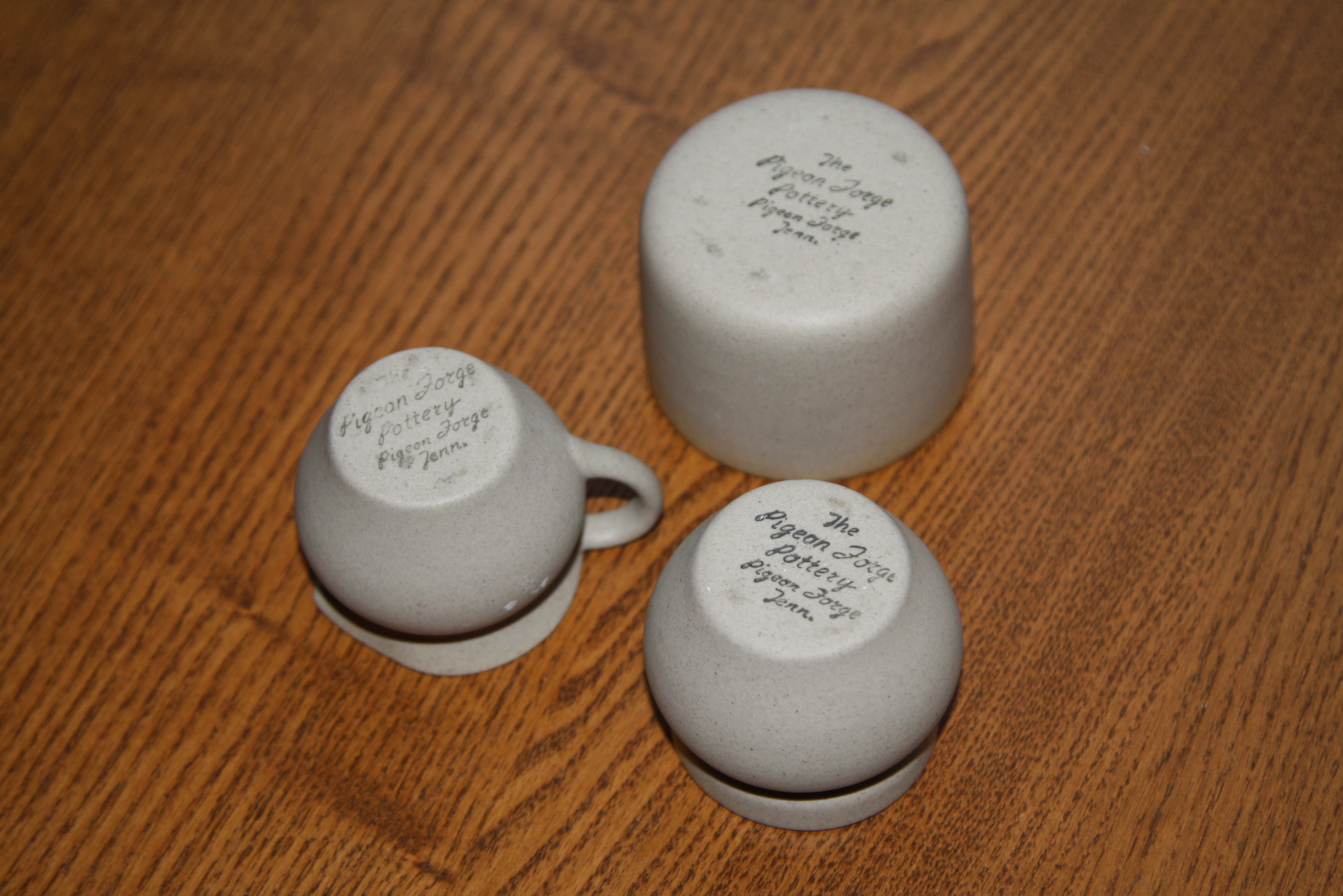 Pigeon Forge Small Pottery Vessels