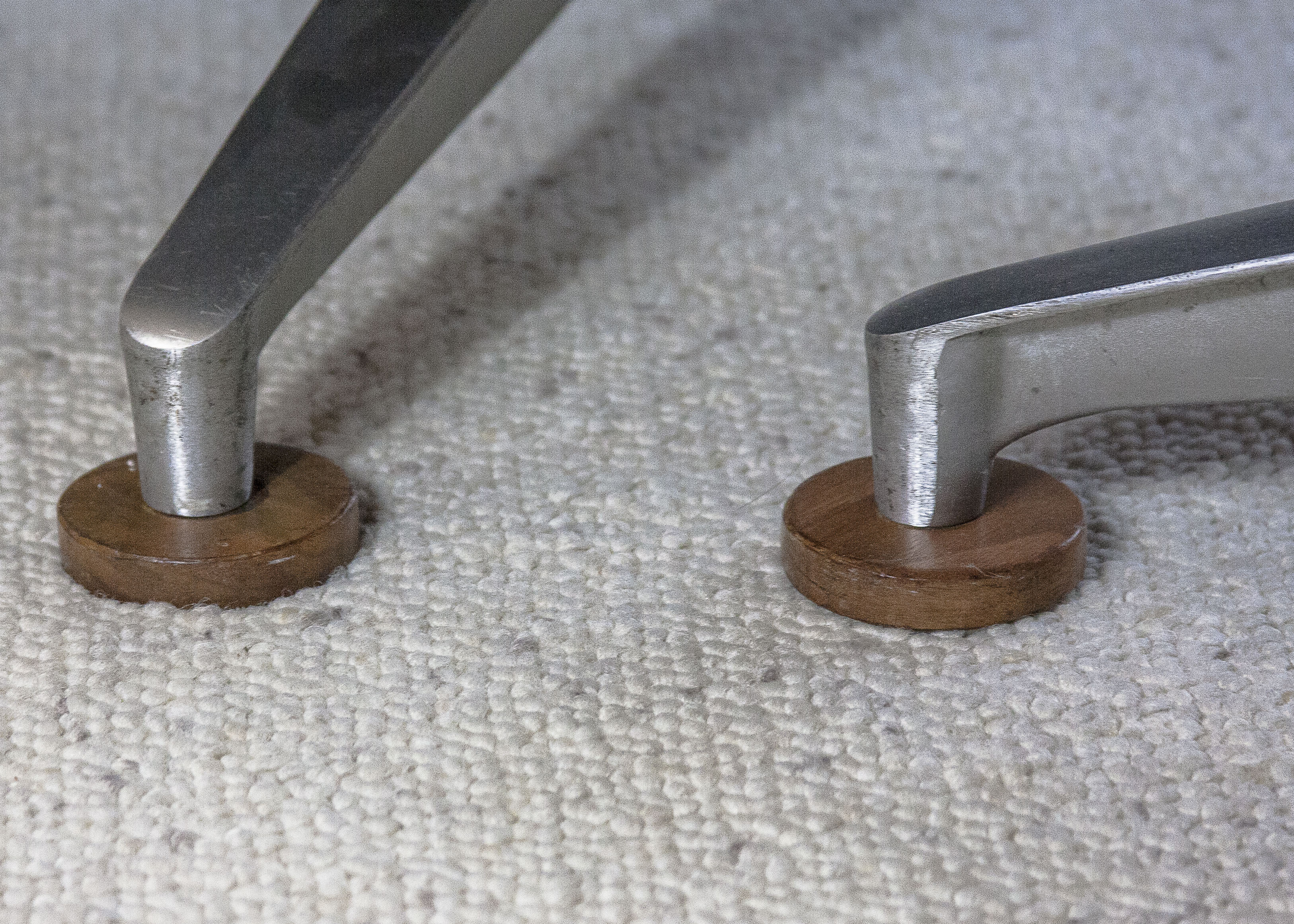 Mid Century Modern Armchair with Ottoman