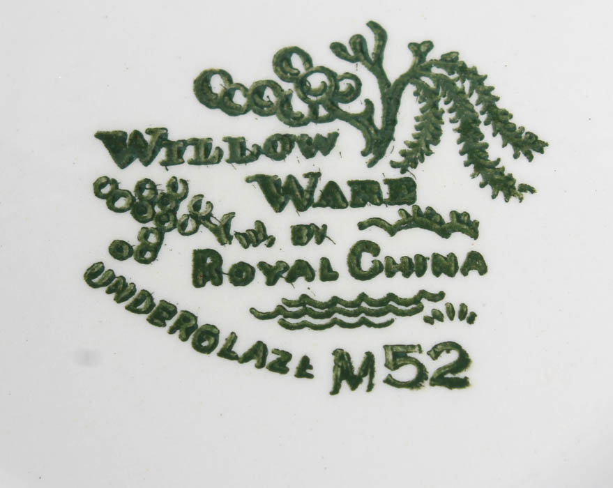 "Willow Ware" Blue and White Dishware