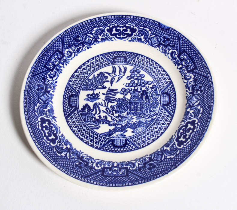 "Willow Ware" Blue and White Dishware