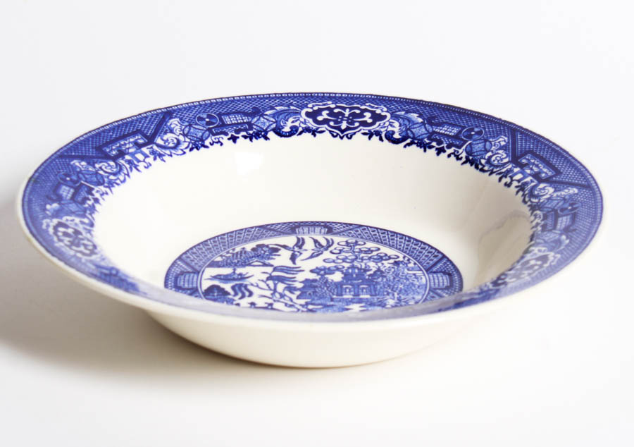 "Willow Ware" Blue and White Dishware