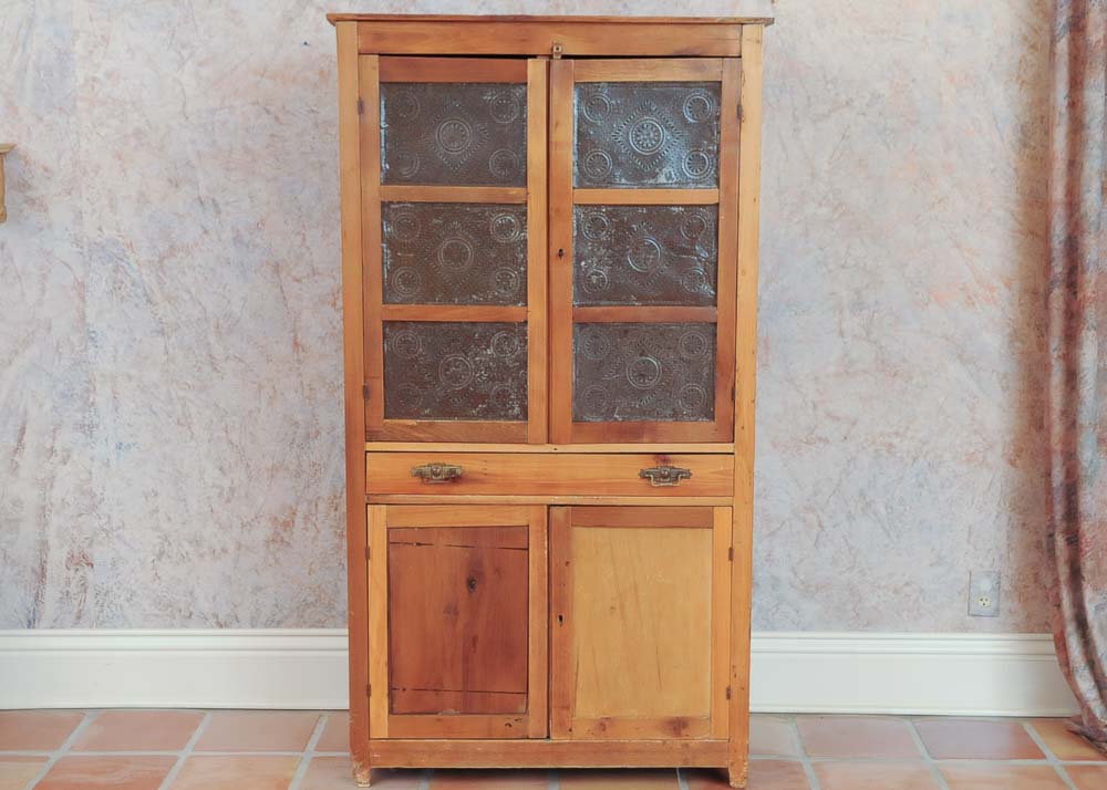 Vintage Sapwood Pie Safe