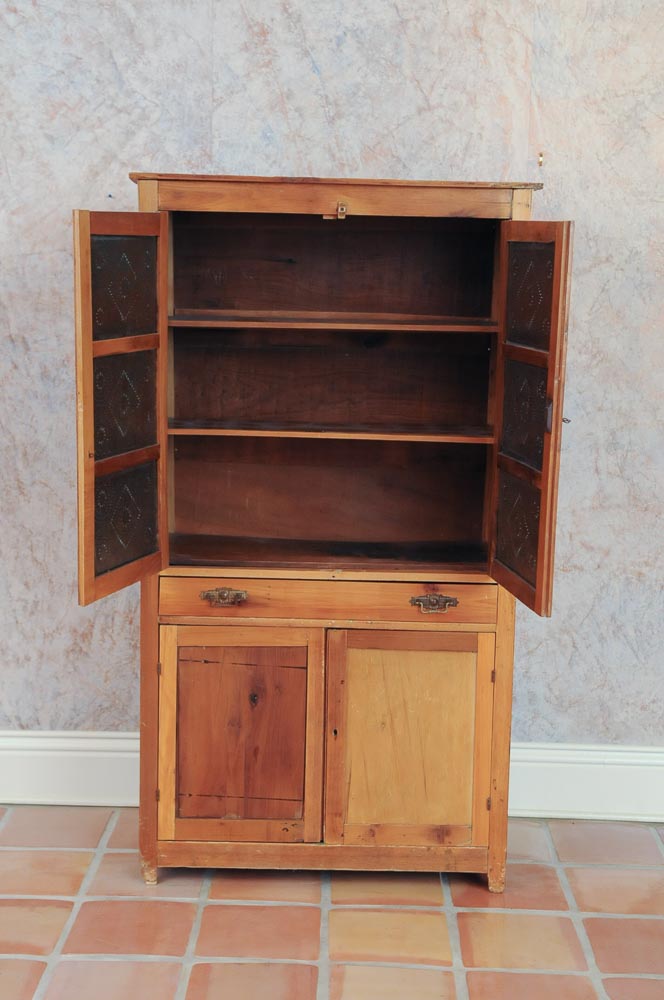 Vintage Sapwood Pie Safe