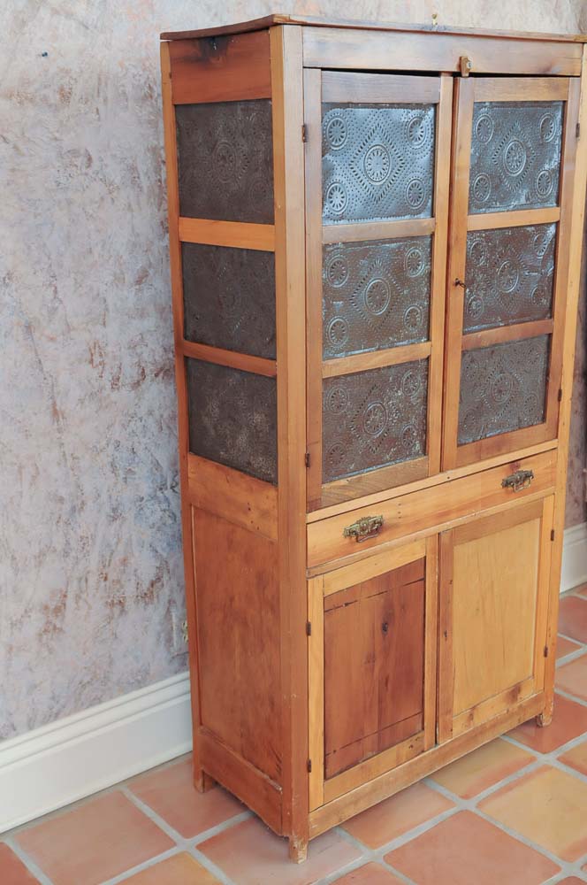 Vintage Sapwood Pie Safe