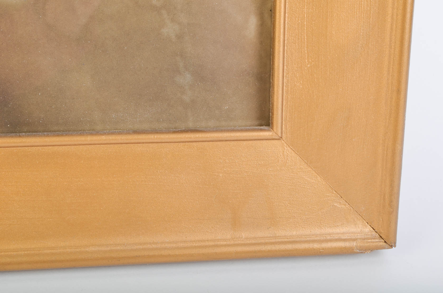 Framed Antique Baby Photograph