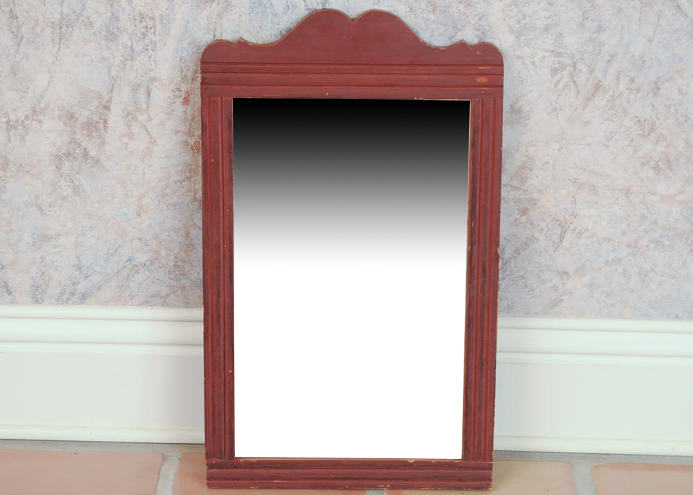 Wood Framed Mirror