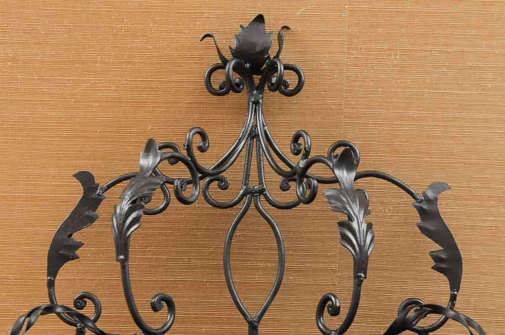 Ornate Metal Light Fixture