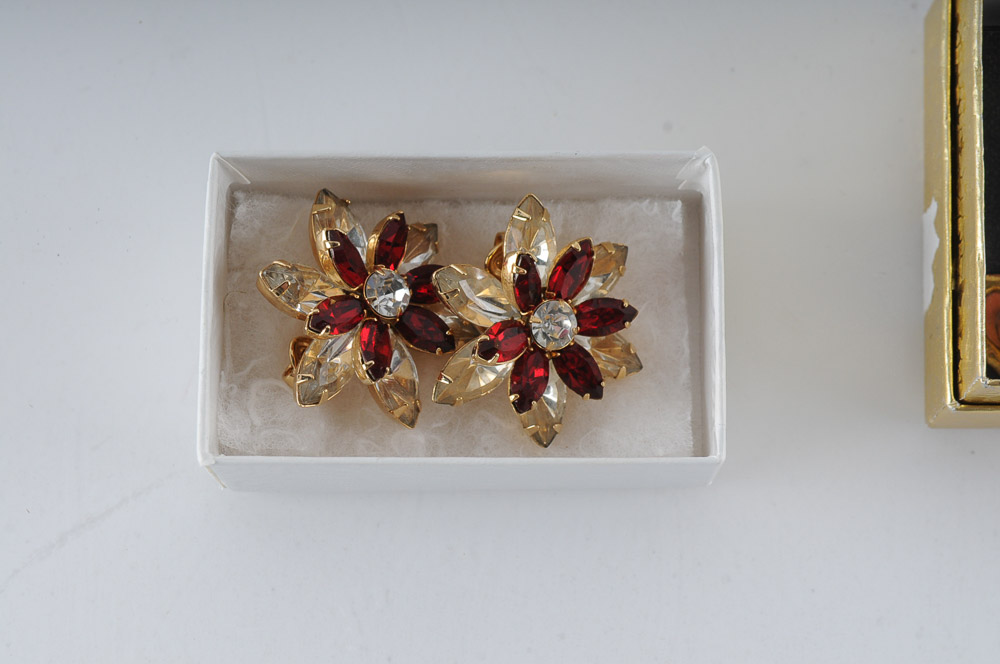 Vibrant Pink and Red Costume Jewelry