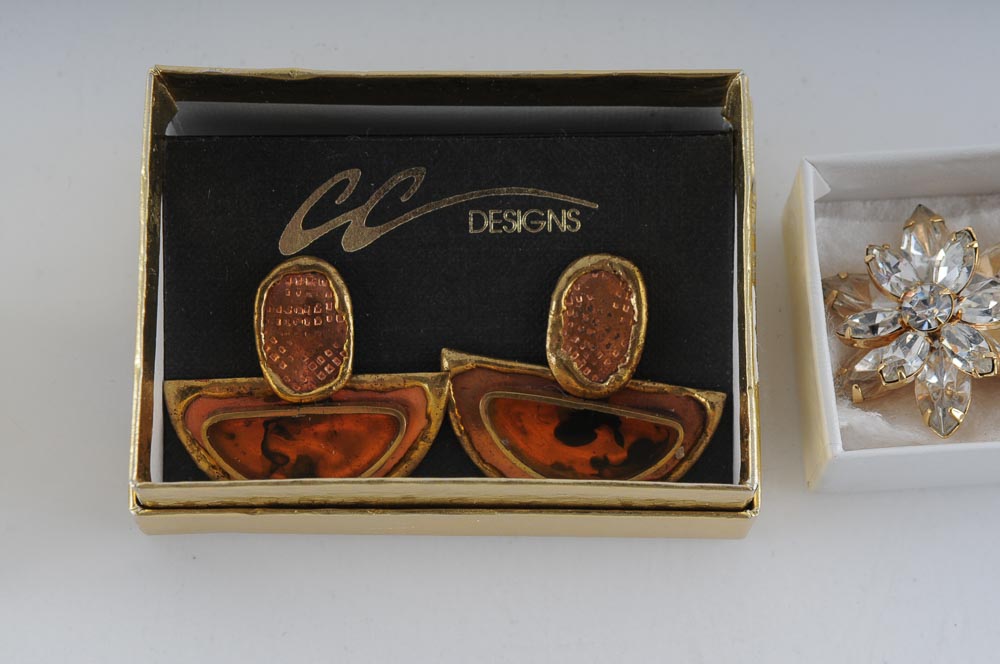 Vibrant Pink and Red Costume Jewelry