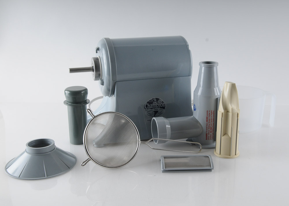 Champion Juicing Machine and Attachments