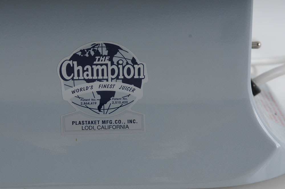 Champion Juicing Machine and Attachments