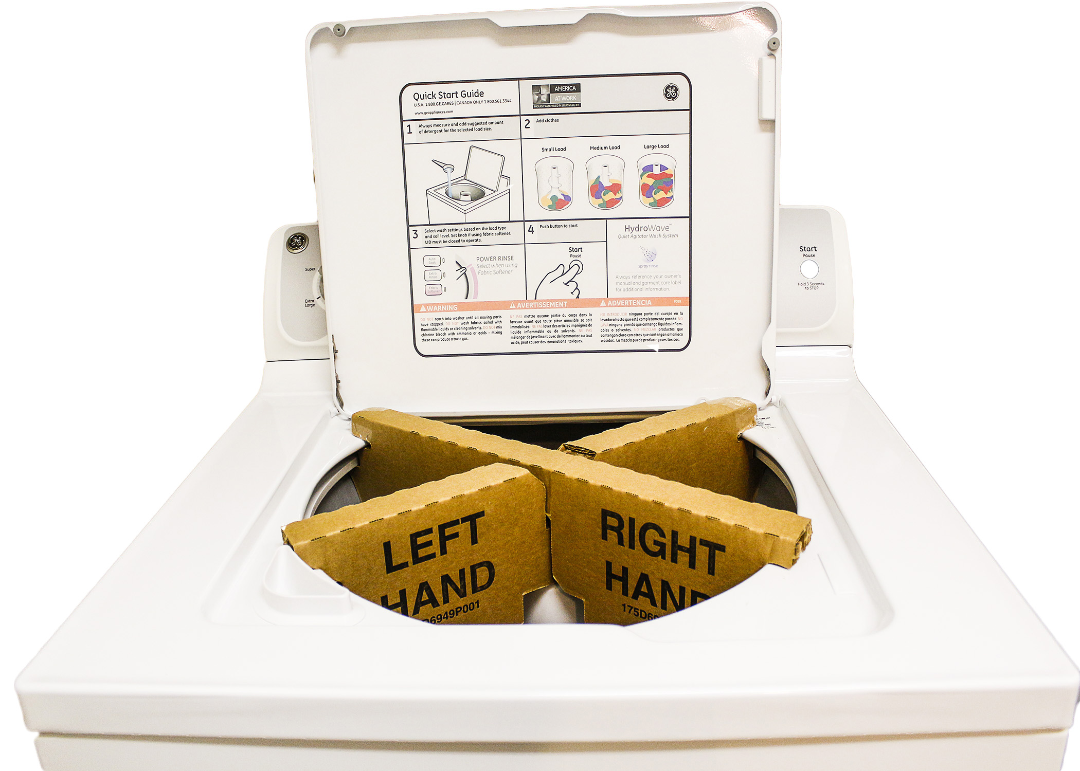 GE Hydrowave Washing Machine