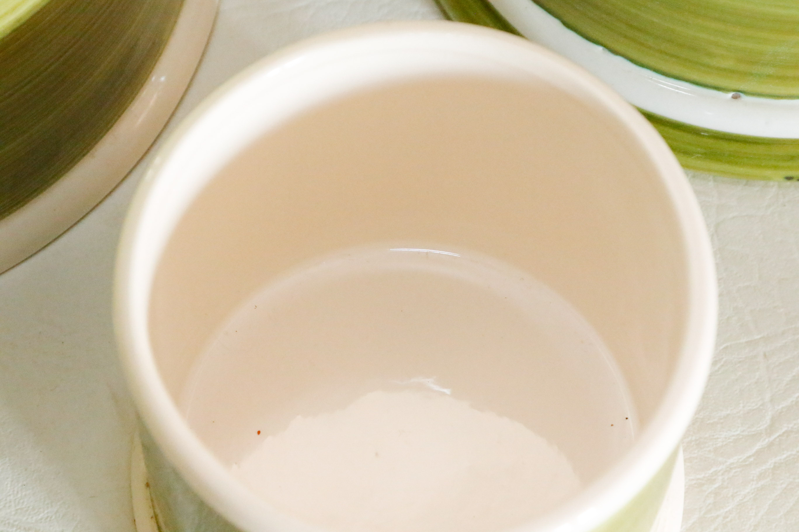 Hand Painted Canister Set with Majolica Vegetable Lids