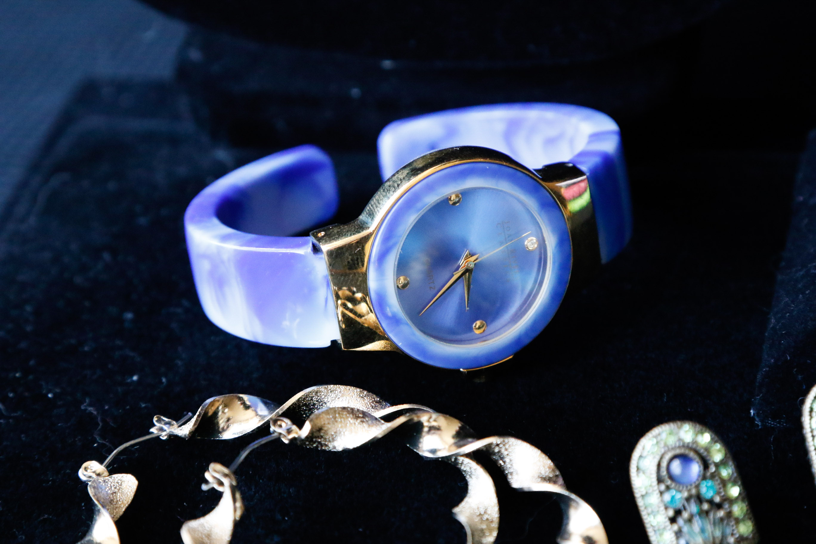 Collection of Colorful Contemporary Fashion Jewelry