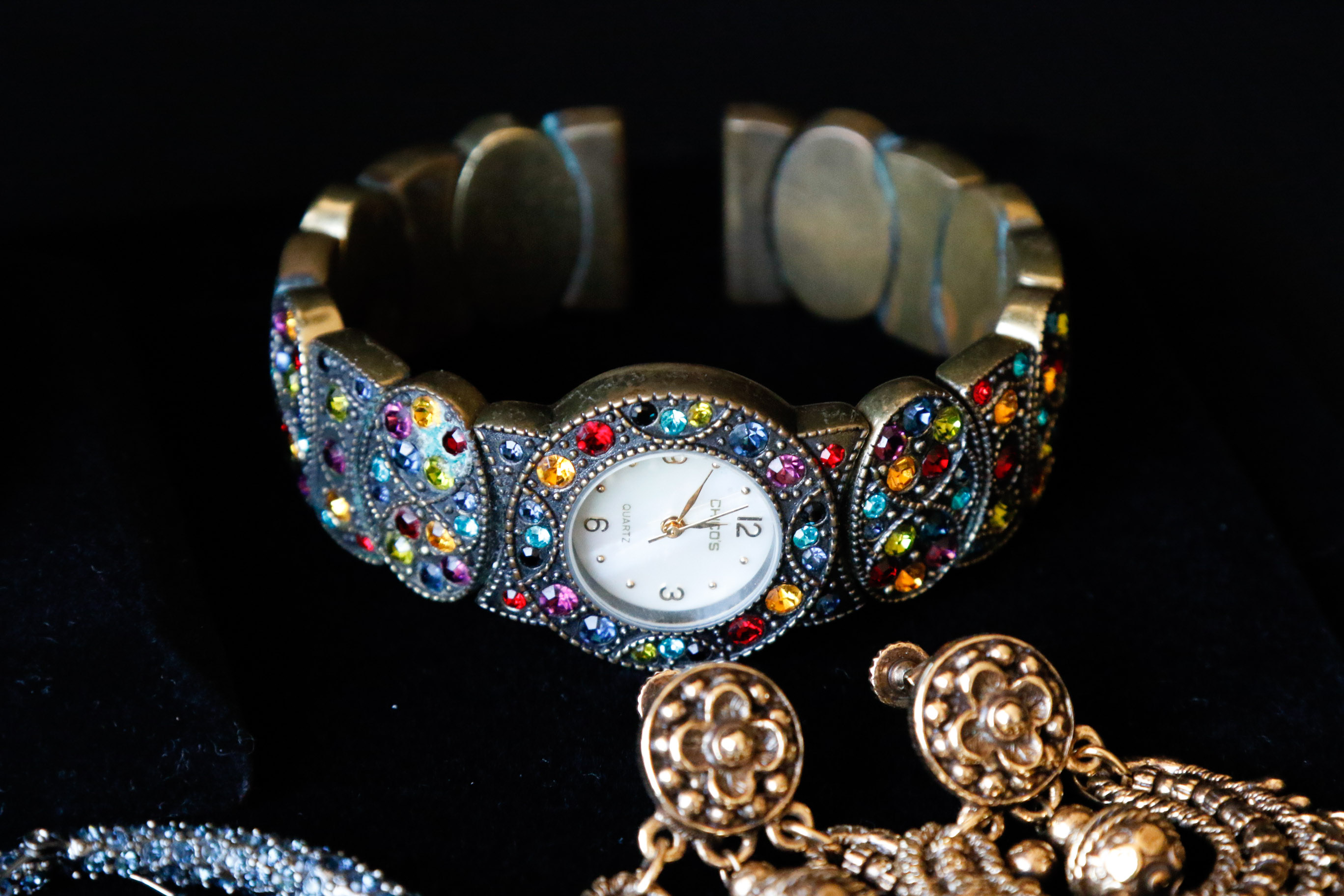 Collection of Colorful Contemporary Fashion Jewelry