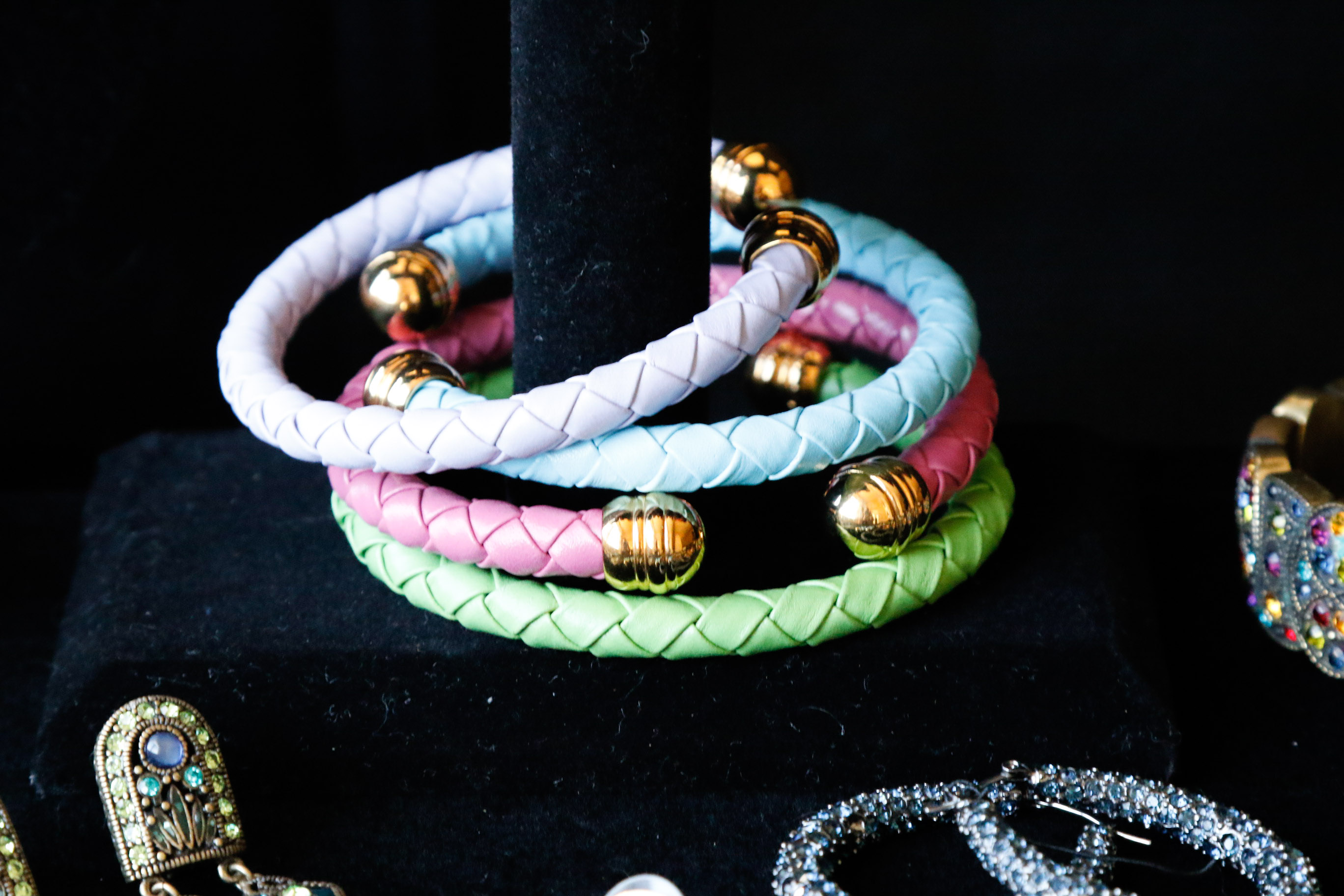 Collection of Colorful Contemporary Fashion Jewelry