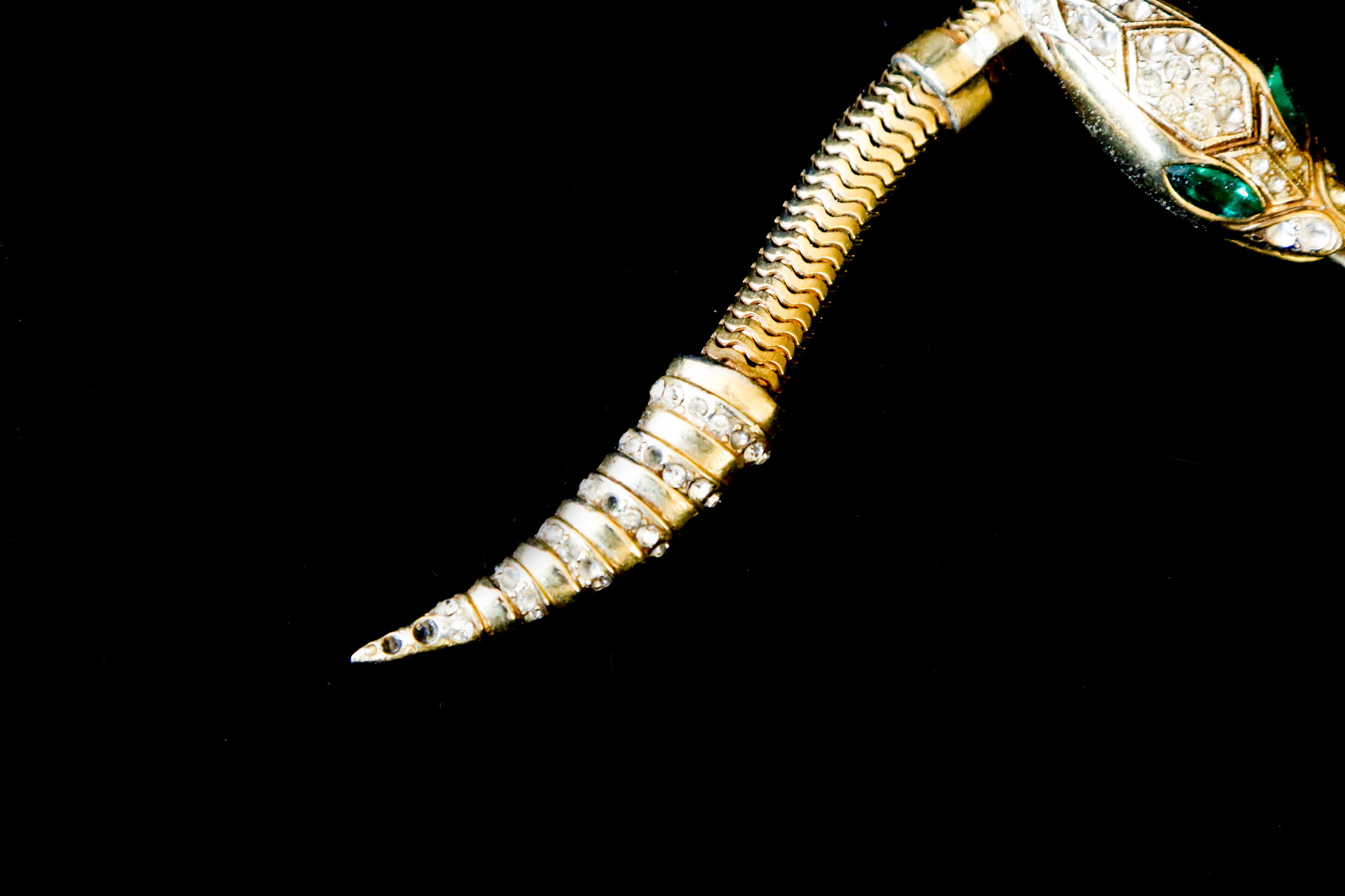 Coro Serpent Necklace with Earrings