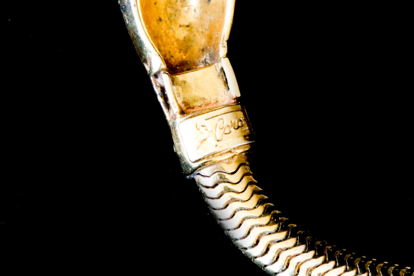 Coro Serpent Necklace with Earrings