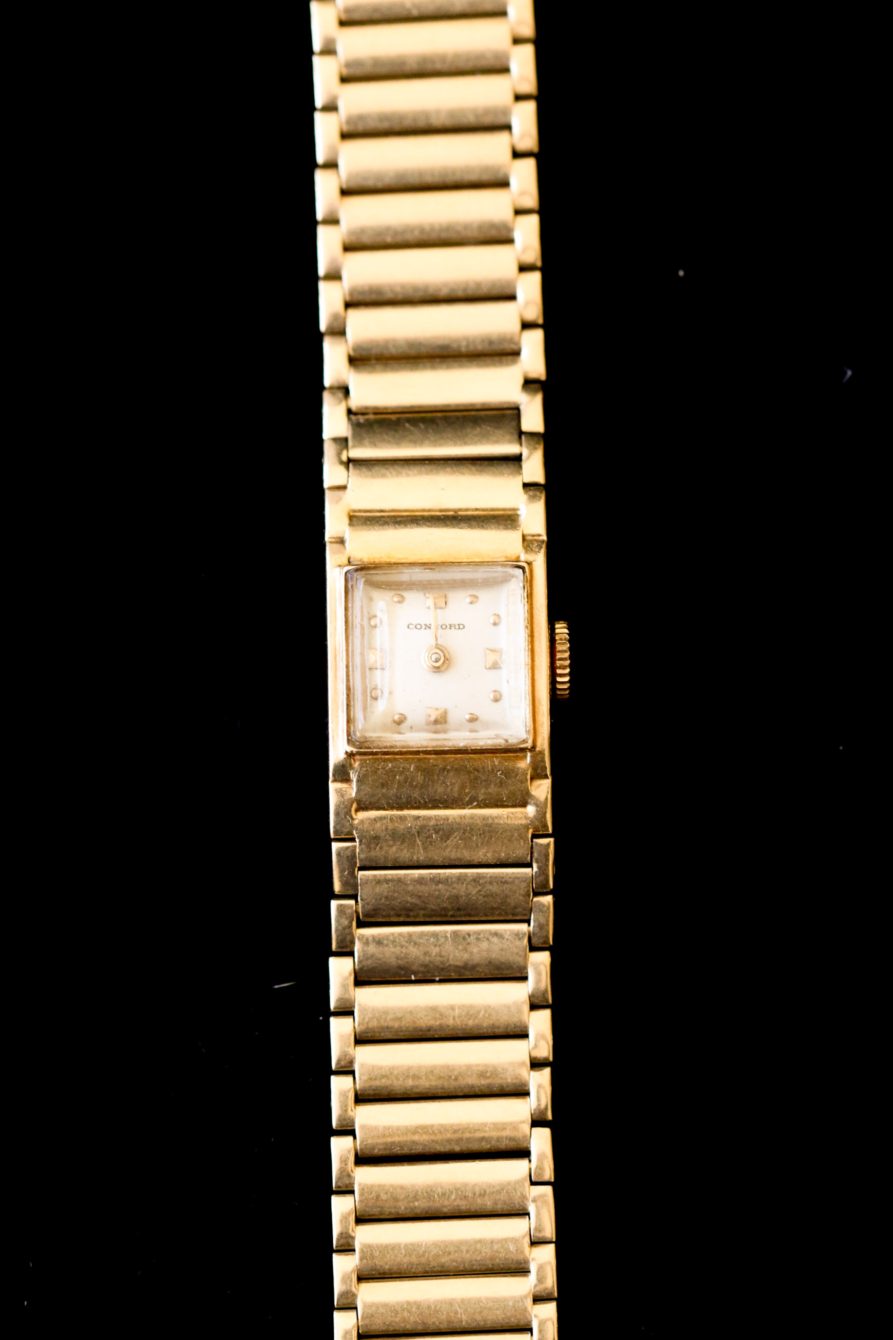 Ladies 14K Gold Concord Bracelet Watch
