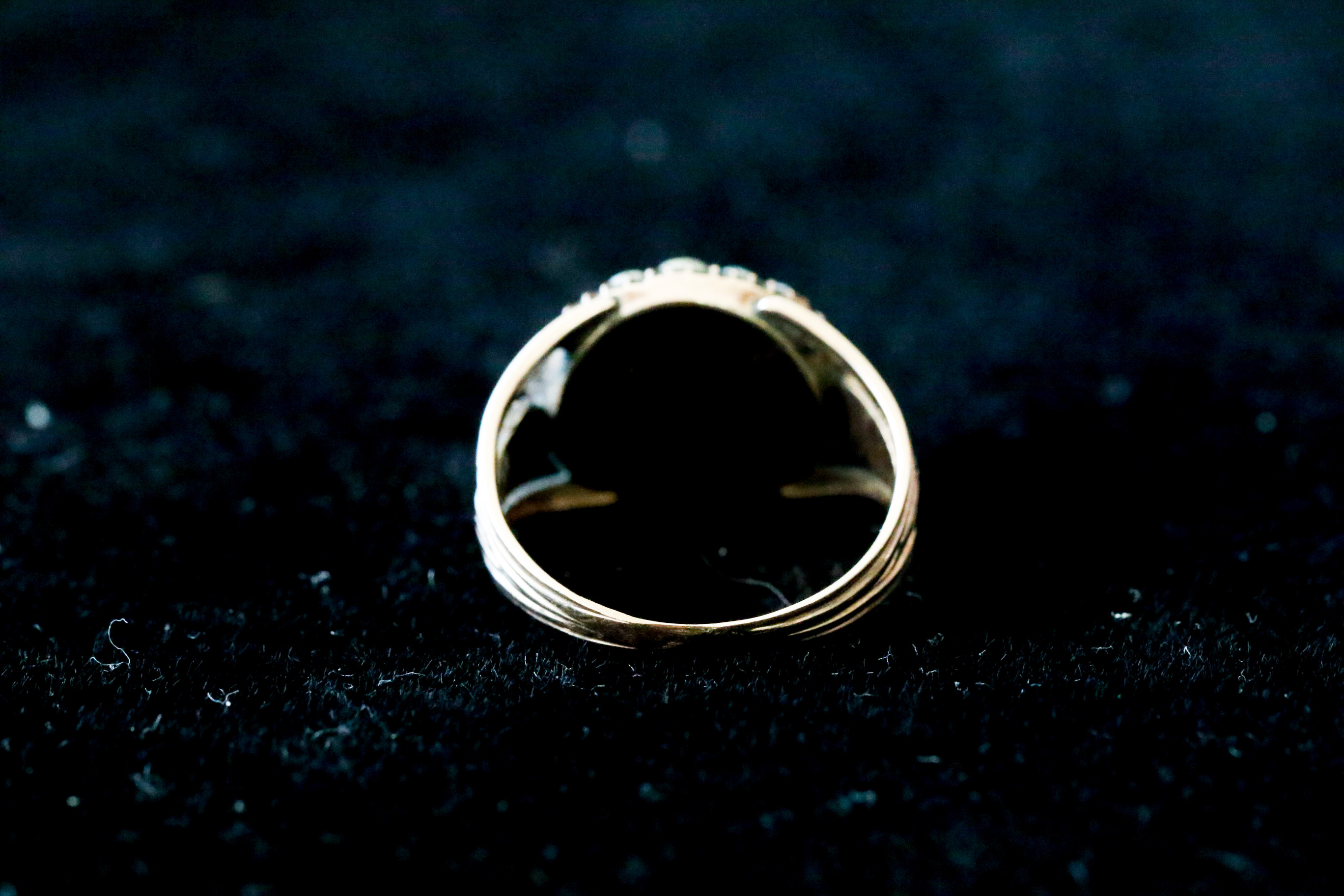 14K Rose Gold Bangle with 10K Rose Gold Ring