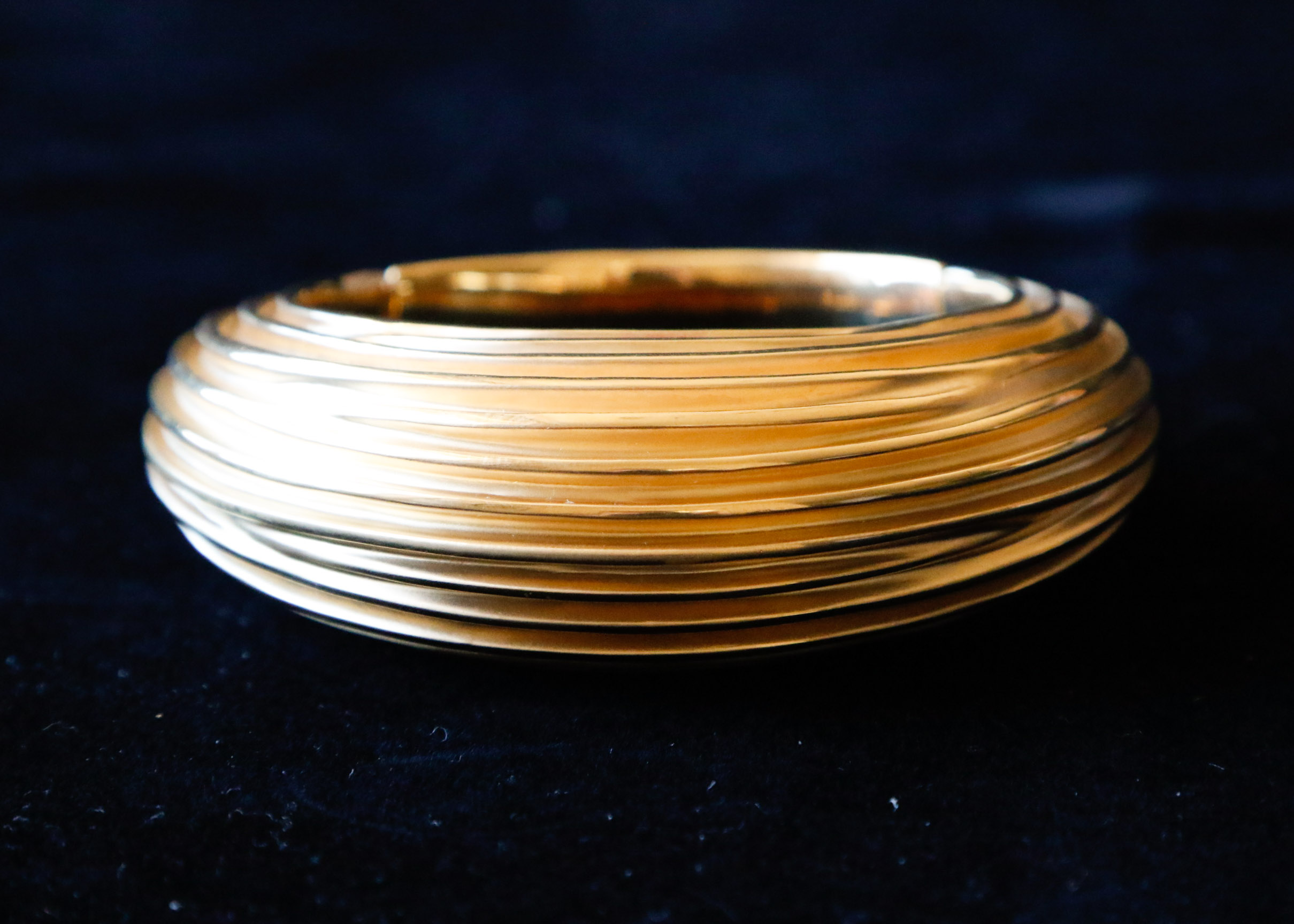 JCM Italy 925 Vermeil Hinge Bracelet