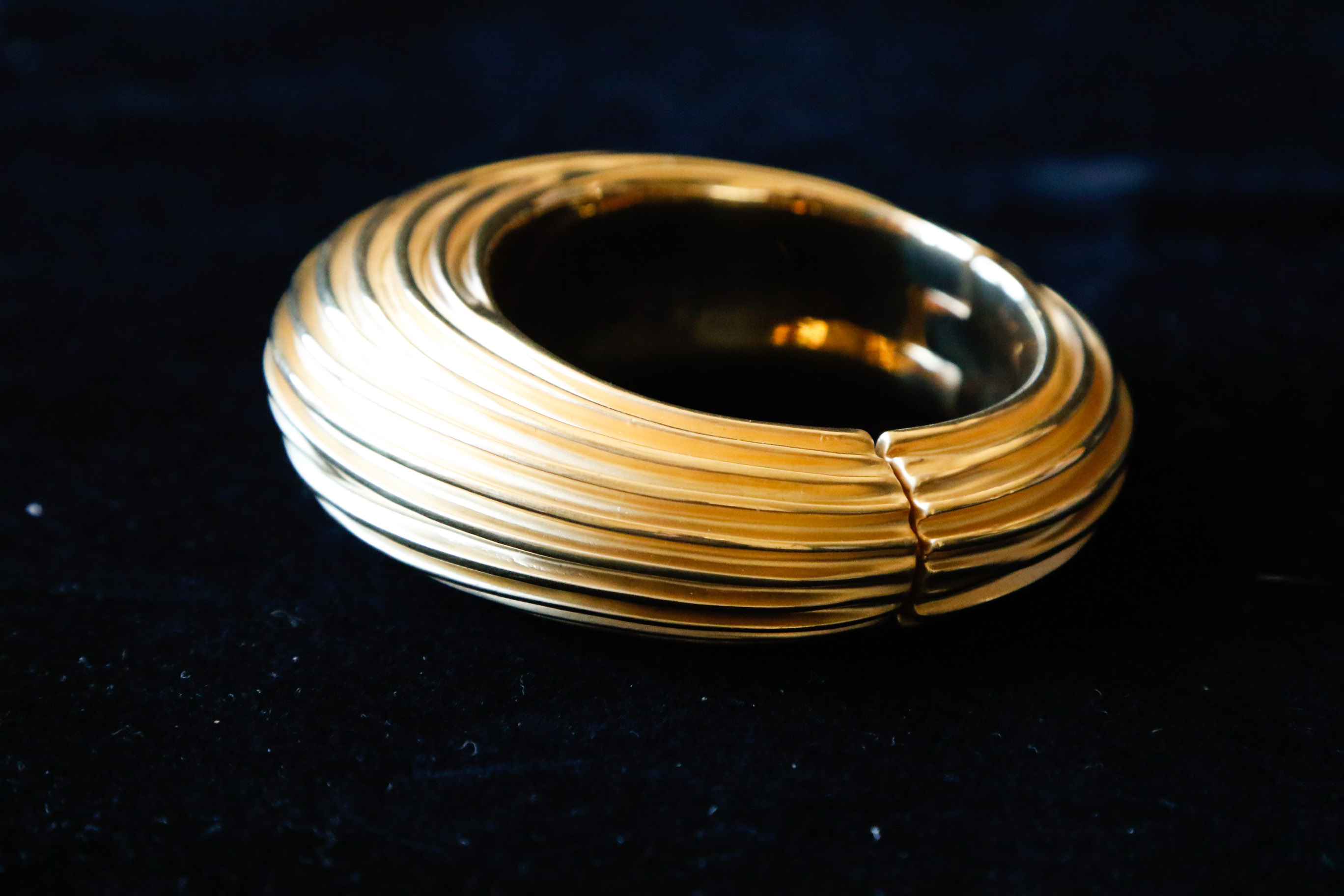 JCM Italy 925 Vermeil Hinge Bracelet