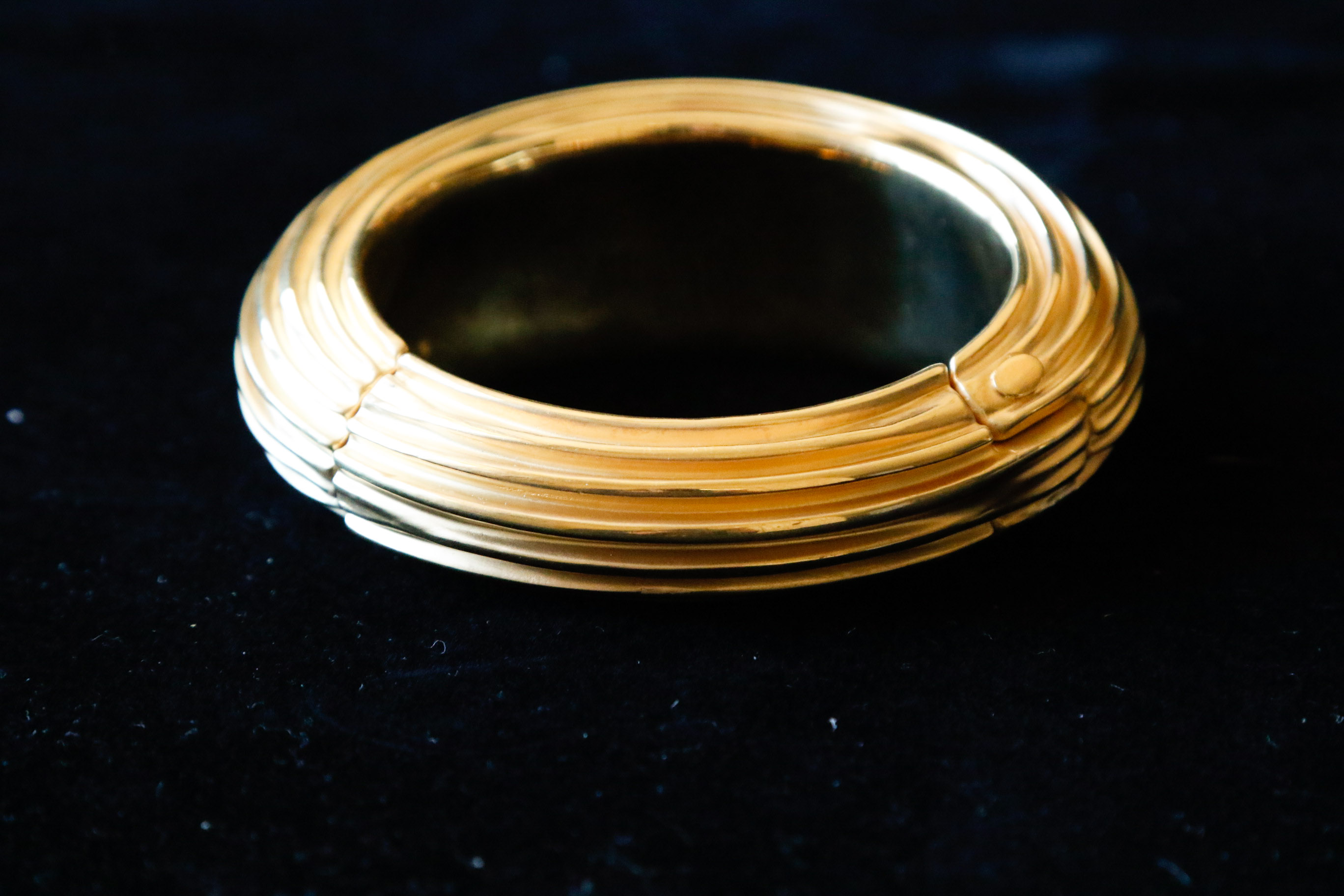 JCM Italy 925 Vermeil Hinge Bracelet