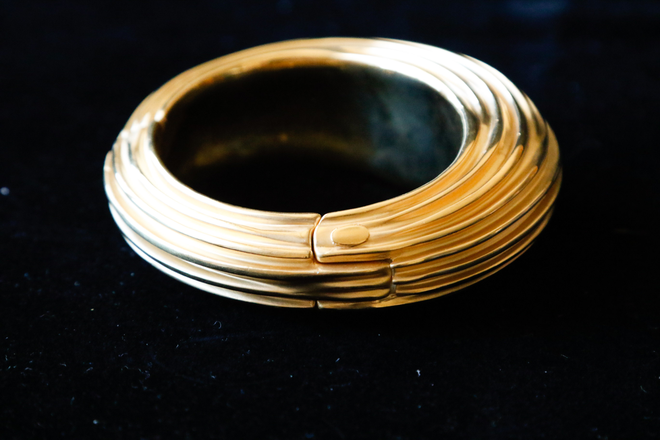 JCM Italy 925 Vermeil Hinge Bracelet