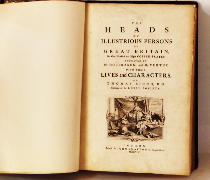 1756 'The Heads of Illustrious Persons' Ed. John Knapton